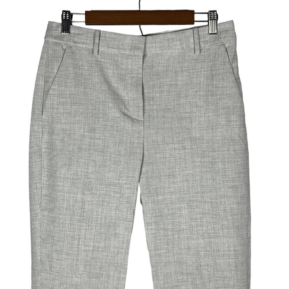 TAILORED REBECCA TAYLOR CLEAN SUITING PANTS IN LIGHT HEATHER NWT WOMEN'S‎ SIZE 8 - Picture 4 of 15